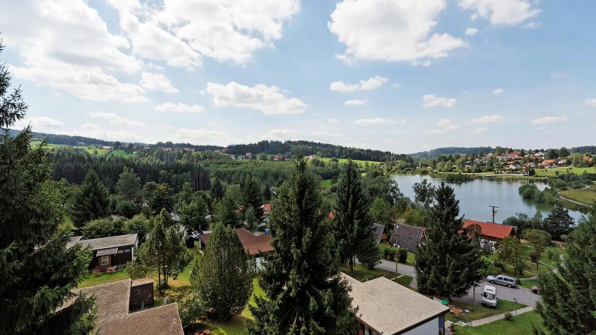 Holiday home Wooden Chalet With Terrace Near A Swimming Lake Waldkirchen